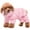 Pink, variant on ZDWQFA Dog Coat, Waterproof Dog Jacket for Winter, Fullbody Dog Coats Snowsuit, Windproof Puppy Down Jacket Puffer Coat, Fleece Winter Vest for Dogs, Cold Weather Dog Coats