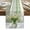 Green, variant on Table Runner Dresser Scarves 70 Inch Long,Watercolor Lilac Flower Vase Linen Dining Table Runners