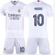 thumbnail image 1 of Nueva camiseta de fútbol para niños 2021/2022 7 # Hazado 8 # Kroos 10 # Modric Football Jerseys Suit Shorts Set-10 White-28 BmatwkZeng Bmatwk Jersey, 1 of 2