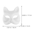 thumbnail image 2 of YSNOOWE 5Set Animal Mask Craft White Paper for Family and Student Projects, 2 of 8