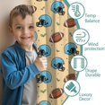 thumbnail image 3 of Kid Curtains,Football Helmet Beige Pattern Kid Insulated Curtains Set Of 2,Bedroom Essentials,Toddler Room Decor 52"x63", 3 of 5