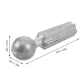 thumbnail image 2 of Hytrove Adaptador Resistente Para Cabezal Maniquí Con Montura De Trípode Para Estilismo, 2 of 7