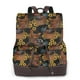 thumbnail image 1 of Balery Embroidery Chicken Rooster And Sunflowers Mochila de Cuero para Mujeres, Gran Capacidad, Bolsa de Viaje Multifuncional, Mochila de Cuero y Bolsa de Hombro para Mujeres, 1 of 4