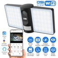 thumbnail image 1 of OSI Smart Wi-Fi Wireless Floodlight Security Camera Indoor-Outdoor 1080P HD, 2-way talk, Smart Motion, App Notification, Alexa & Google Assistant, Super Bright, Built-in Siren, Remote View, 1 of 11