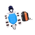 thumbnail image 2 of LOVIVER Man Taekwondo Protective Gear Kit Taekwondo Uniform Set for Boxing Accessory XL, 2 of 8