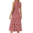 thumbnail image 6 of Fantaslook Summer Dresses for Women Sleeveless Casual Long Dress Beach Vacation Sundresses with Pockets, 6 of 10