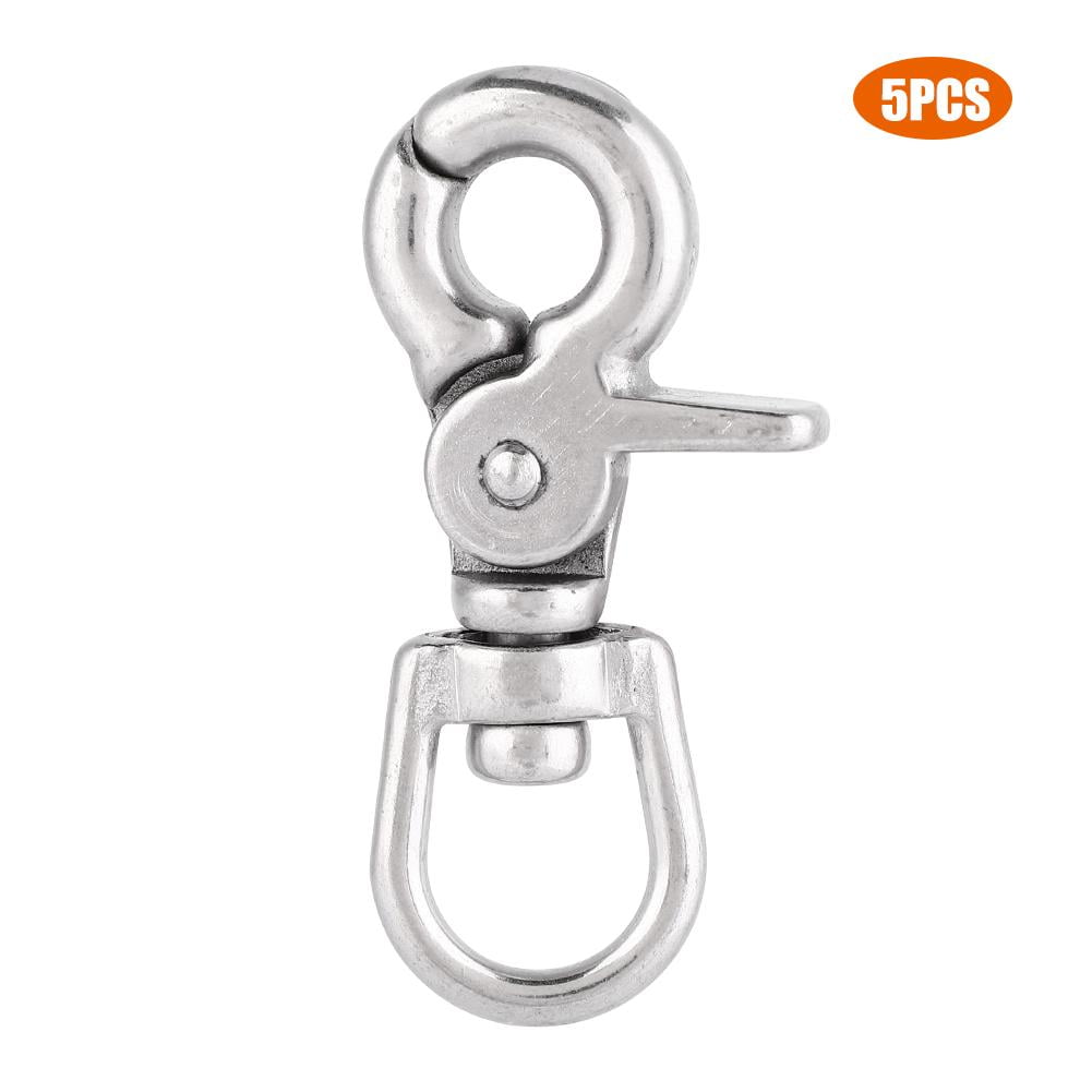 OTVIAP Durable Stainless Steel Trigger Swivel Snap Hook Clasp Houseboat
