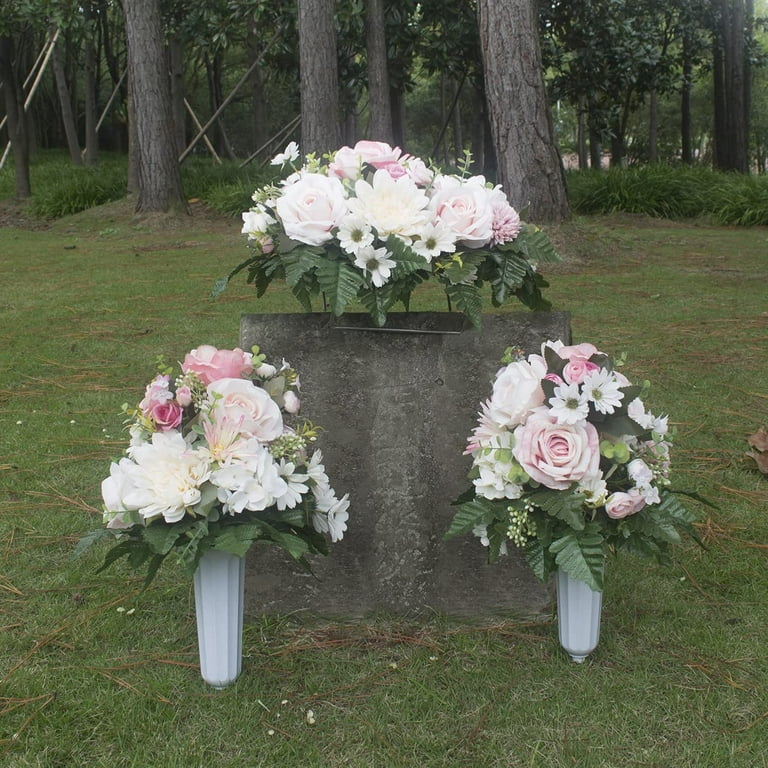 Cemetery Flowers Sympathy Flowers Artificial Silk Flowers For