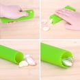 thumbnail image 4 of Garlic Press Rocker, Stainless Steel Garlic Mincer Crusher Professional Kitchen Gadgets Garlic Chopper with Ergonomic Handle, Silicone Garlic Peeler, 4 of 7