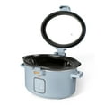 thumbnail image 6 of Beautiful 4 Qt Digital Slow Cooker with Hinged Locking Lid, Cornflower Blue by Drew Barrymore, 6 of 11