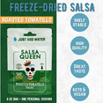 thumbnail image 2 of Salsa Queen Gourmet Freeze-Dried Roasted Tomatillo Salsa | Fresh Ingredients | 3+ year life | No Refrigeration Needed | Vegan, Keto, and Gluten Free | Camping, Travel, Outdoors, Space Travel, 2 of 6