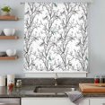 thumbnail image 4 of Natural Trees Branches Sheer Curtains 72 Inches Long, Colored Birds Vintage Rustic Light Filering Curtains, Breathable Simi Curtain Privacy Drapes for Living Room Bedroom Lightweight Window Treatment, 4 of 9