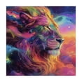 thumbnail image 4 of Awypu Majestic Lion Square Table Cloth 100% Polyester Fiber 40*40, 4 of 8