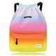 thumbnail image 1 of Bolsa de cordón impermeable, mochila deportiva para hombres, mujeres y niñas, 1 of 3