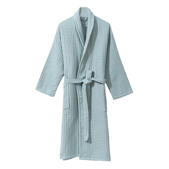 Peignoirs pour Femmes en Coton, Quatre Saisons, pour Couples, Rallongés, Style Ruche, Peignoir, Robe de Nuit, Tenue d'Intérieur L