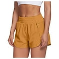 thumbnail image 3 of PENGXIANG Short d'Entraînement Sportif pour Femmes Pantalon de Course à Taille Élastique, 3 of 3