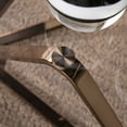 thumbnail image 3 of SEI Furniture Stondon Round Cocktail Table in Champagne with Smoked Glass, 3 of 5
