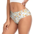 thumbnail image 2 of Fotbe Floral1 Calzones Estampados para Mujer – Ropa Interior de Algodón, Cómoda, Suave y Elástica-XX-Large, 2 of 6