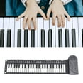 thumbnail image 3 of Roll Up Piano, Portable Piano 49 Keys 16 Level Volume Control  for Travel, 3 of 7