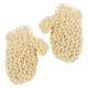 thumbnail image 1 of Exfoliating Shower Gloves Handwoven Sisal Body Scrub Mitts for Deep Cleansing Reusable Spa Massage Washcloths Lightweight Portable, 1 of 5