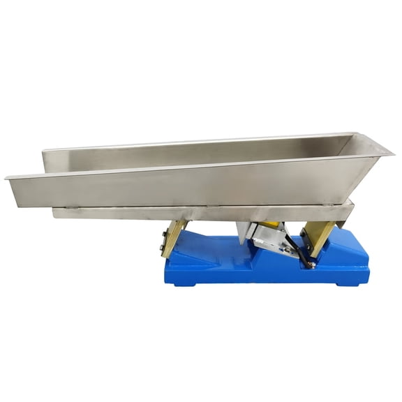 GZV-5 Electromagnetic Vibrating Feeder Shaking Feeding Machine with Controller and Shock Absorber 110V