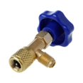 Brass 1/4 SAE Auto AC Can Valve Bottle Opener for R134A R22 R410A Gas