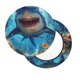 thumbnail image 2 of Balery Colorful Underwater Shark Fundas de asiento para taburete de bar redondo de tela de terciopelo ajustables que protegen de arañazos y manchas para sillas de 14 a 17 pulgadas.-12 inch, 2 of 7