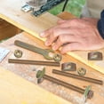 thumbnail image 1 of BESTYASH 12 Sets Table Board Connector Hardware with Half Moon Bolts for Carpentry Projects, 1 of 6