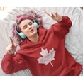 thumbnail image 2 of Canada Maple Leaf Hoodie Country Pride Hooded Vintage Sweatshirt, 2 of 9