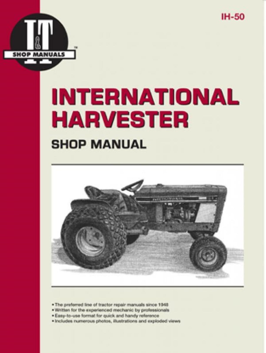I&T Shop Manual Farmall Cub, Int. Lo-Boy, 154, 184, 185 Lo ... wiring farmall s bob 