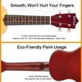 thumbnail image 4 of Everjoys Paquete para principiantes de ukelele soprano de 21 pulgadas con cuerda de arcoíris, bolsa para lecciones en línea gratuita, libro de canciones de aprendizaje rápido, selección de sintonizado, 4 of 5