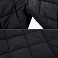 thumbnail image 7 of LYSMORA 2026 Men's Quilted Bomber Jacket, Ribbed Trim Zipper Side Pockets Loose Fit Warm Padded Casual Outerwear, 7 of 7