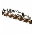 thumbnail image 7 of Meyda Tiffany 193240 Bear 6 Light 32" Wide Vanity Strip - Black, 7 of 7