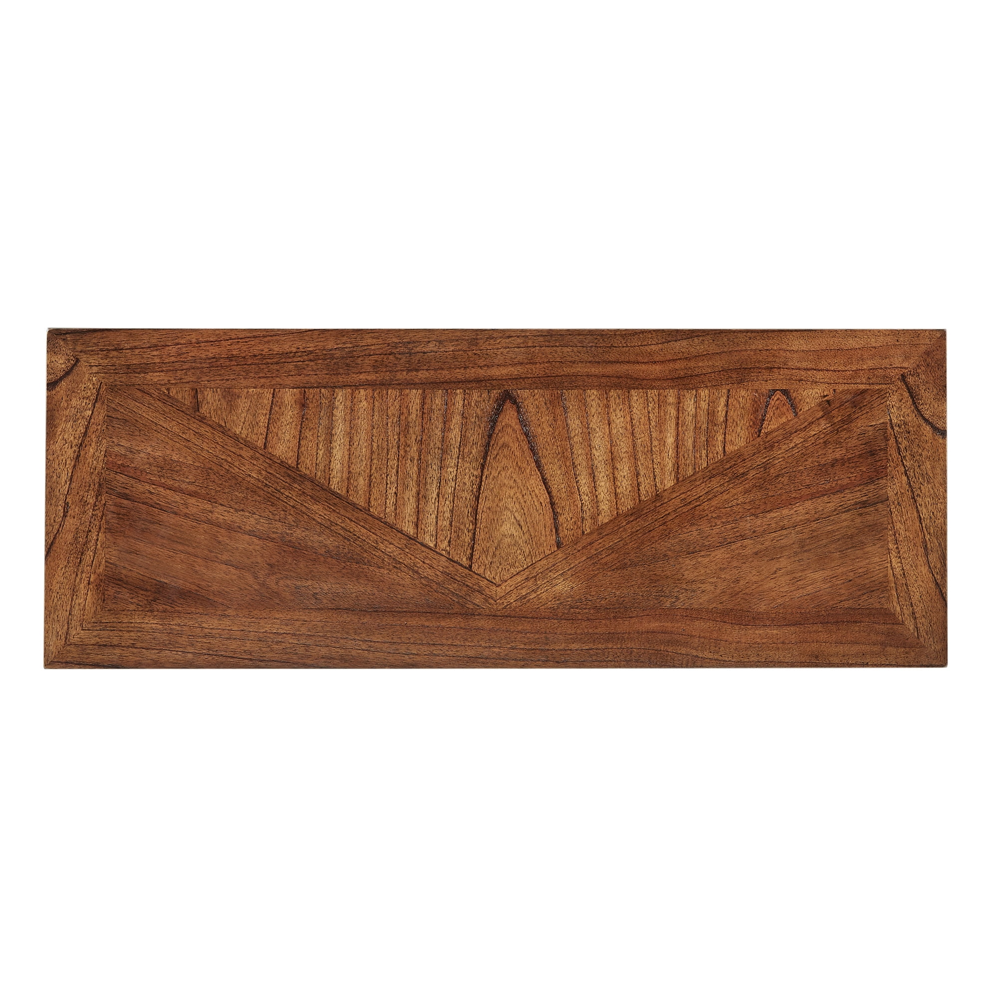 Weston Home Burleson Brown Cherry Finish Sofa Table