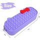 thumbnail image 5 of Pop It Bubble Pencil Case Fidget Toy Cute Cat Silicon Pen Bolsa de almacenamiento Papelería Alivio del estrés Descompresión para niños Adultos Estudiante Escuela Suministros de oficina JFHHH pequeña, 5 of 5