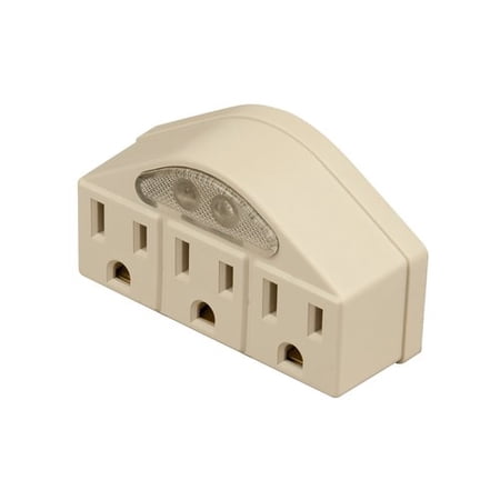 Philips Brand 3 Outlet Tap Nightlight