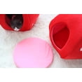 thumbnail image 3 of Pet Bed House YML Strawberry, juego de 2 unidades para perros o gatos pequeños, 3 of 7