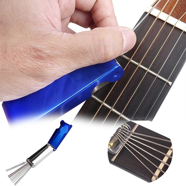 BotaniNest Guitar Nut Slot Filing Tool Kit Precision Nut File Set For DIY Guitar Guitar Bridge Saddle Shaping String Slots Metal File And Round Burr