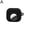 Black, variant on Silicone Protective Case for AirPods 4, Dual Function with Waterproof and Anti-Lost Features