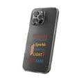 thumbnail image 2 of DistinctInk Clear Hybrid Case for Apple iPhone 13 Pro Max (6.7" Screen) - Live Life Like a Firecracker Design - Lightweight Grip, 2 of 5