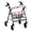 Easter Egg Paw Prints, variant on HELLHERO Seat & Backrest Covers Walker Protection Seat Back Cover & Rabbit Carrot Stretchable Material Soft for Senior
