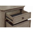 thumbnail image 2 of Topline Home Furnishings Table de chevet grise avec port USB, 2 of 4