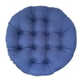 thumbnail image 4 of Cojín redondo para silla, cojín de suelo grueso para asiento de jardín, cojín colgante para silla Marina de guerra, 4 of 9