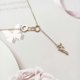 thumbnail image 3 of Pistol Handcuff Pendant Necklace Punk Lariat Revolver Y-shape Necklace Chain Jewelry For Women Girls Teens, 3 of 5