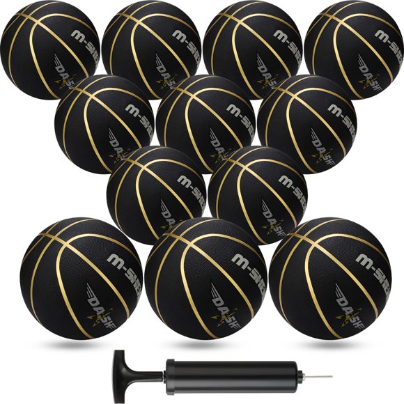 Juego de baloncesto Jerify, 12 x 75 cm, goma, tamaño 7, bomba incluida