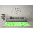 thumbnail image 3 of Ahgly Company Indoor Rectangle Solid Green Modern Area Rugs, 3' x 5', 3 of 4