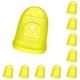 thumbnail image 1 of sweethay Protectores de silicona para dedos de guitarra, ukelele resistente al desgaste, instrumentos musicales transparentes ahuecados, amarillo XS Type2 NO2, 1 of 6
