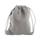 thumbnail image 2 of Bearachild Bolsa con cordón Almacenamiento Arpillera Empaquetado Regalo Corsé Bolsas Saco Joyas Paquete Organizar Dulces Cosméticos Monedas Almacenamiento y organización del hogar Gris Bearachild HA075283-01, 2 of 6