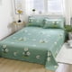 thumbnail image 2 of 1 sábana de algodón y poliéster, funda de cama suave para el hogar, funda de cama de moda para el hogar, sábana plana plegable (sin fundas de almohada), 2 of 5