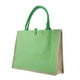 thumbnail image 2 of Bolso de mano grande retro sencillo para mujer y niña, bolso de hombro, bolso de playa Verde, 2 of 9
